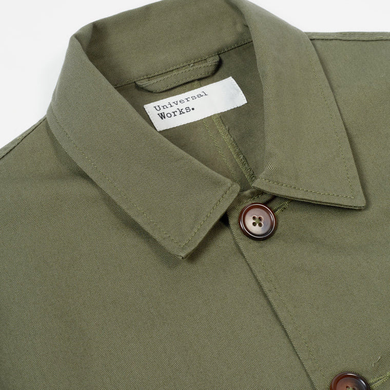 【Universal Works】BAKERS JACKET / LIGHT OLIVE