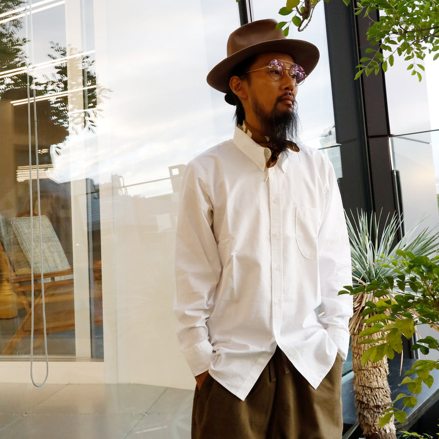 【Universal Works】DAYBROOK SHIRT / WHITE