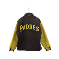 【Fanatics】MLB パドレス スタジャン ブラウン