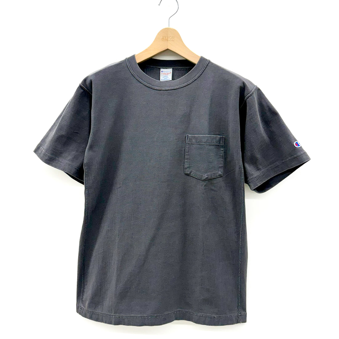 【Champion】リバースウィーブ(R)ショートスリーブポケットTシャツ(C3-D302)
