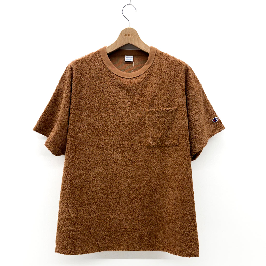 【Champion】ショートスリーブポケットTシャツ(C3-D324)