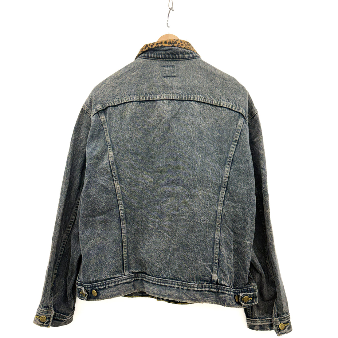 【Used & Vintage】【Lee】PATD-153438 レオパード柄 デニムジャケット