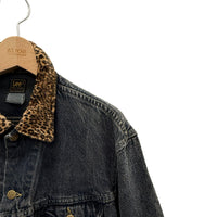【Used & Vintage】【Lee】PATD-153438 レオパード柄 デニムジャケット