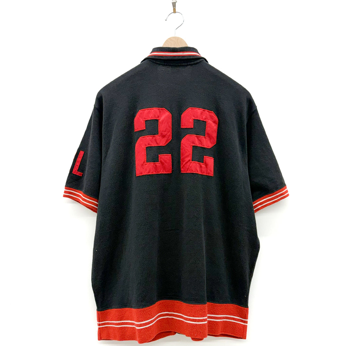 【USED&Vintage】【POLO SPORT RALPH LAUREN】ベースボールシャツ 22 ブラック