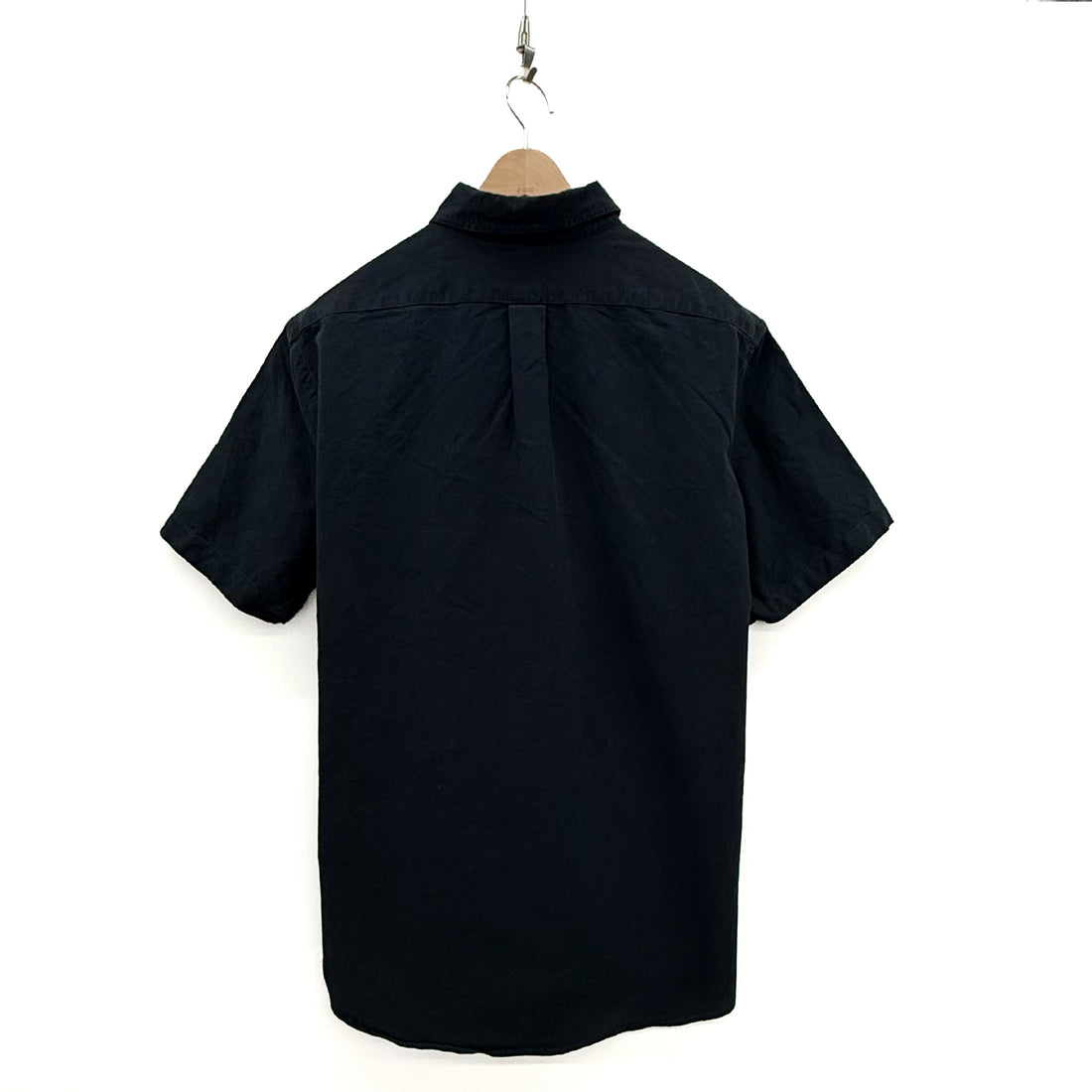 【USED&Vintage】【POLO RALPH LAUREN】 半袖ボタンダウンシャツ ブラック