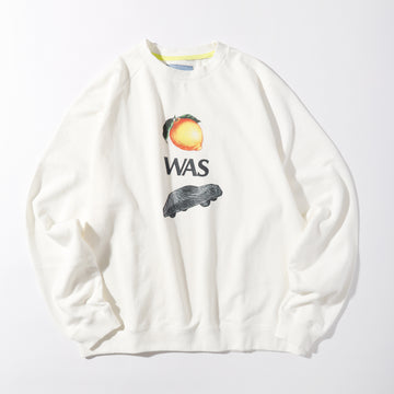 【71MICHAEL】WAS SWEAT PULLOVER / WHITE