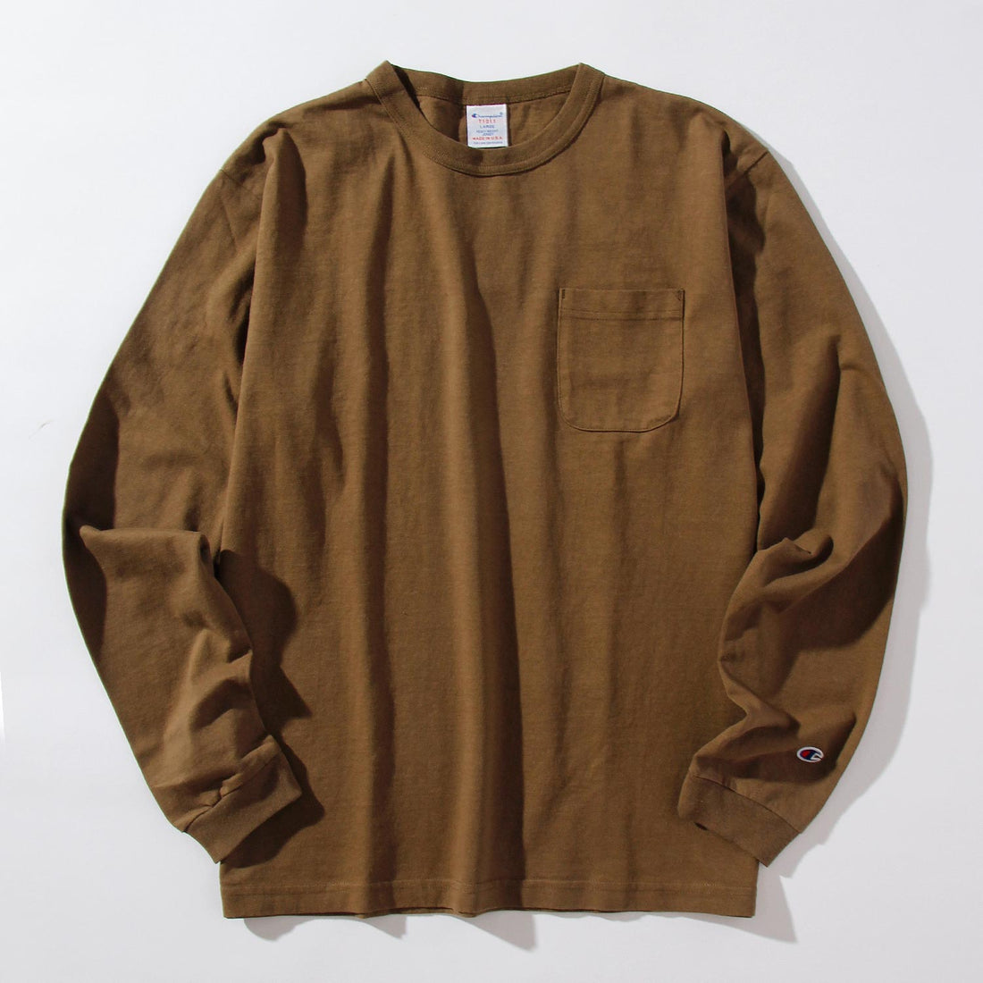 【Champion】LONG SLEEVE POCKET T-SHIRT / T1011