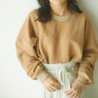 【CANOÉ】Organic Cotton :Comfy Sweatshirts