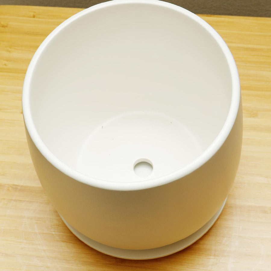 陶器ボールマット白13cm