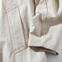 【71MICHAEL】RIB TRENCH COAT / BEIGE