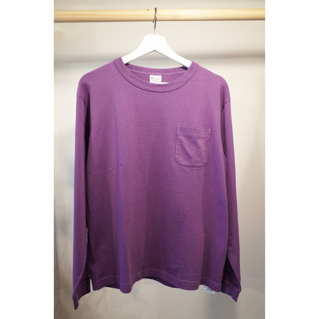 【Champion】LONG SLEEVE POCKET T-SHIRT / T1011